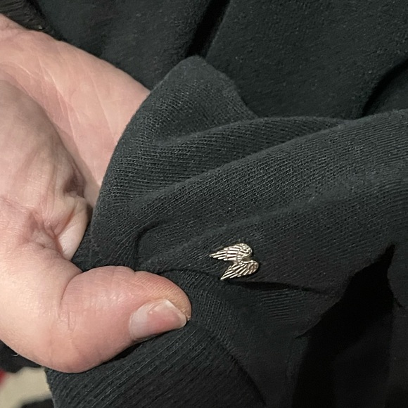 Victoria Secret Angel Sweatshirt Quarter Button - Picture 2 of 4